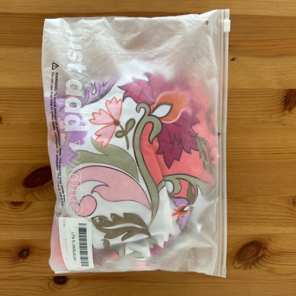 Cupshe | Pink Square Neck Ladder Strap One-Piece Swimsuit | Floral Bathing Suit - Picture 3 of 6